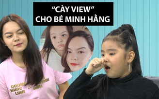 Con gái Phạm Quỳnh Anh ‘cày view’ cho Ngô Minh Hằng mỗi ngày