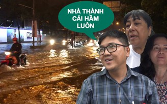 500 tỉ nâng đường Nguyễn Hữu Cảnh, dân lo nhà thành “hầm chứa nước”