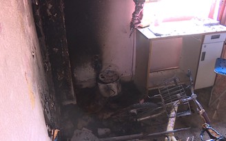 Chủ nhà quên tắt quạt, cả chung cư hốt hoảng vì cháy