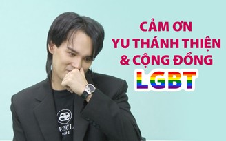 Nguyễn Trần Trung Quân suýt khóc, cảm ơn “Yu thánh thiện” cùng cộng đồng LGBT