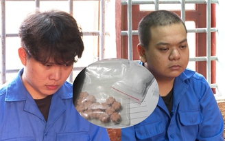 Bắt giam hai thanh niên 10X mang hơn 300 gram ma túy lúc nửa đêm