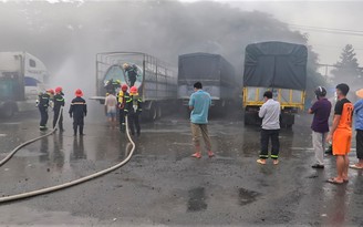 Điều tra vụ xe chở 15 mét khối khí hydrochloride rò rỉ tại bến xe khách Vĩnh Long