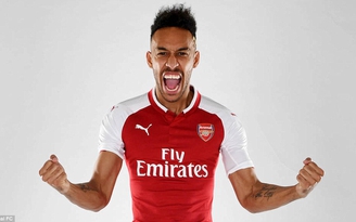 Aubameyang lập kỉ lục chuyển nhượng tại Arsenal