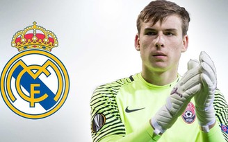 Real Madrid bất ngờ tuyển mộ thủ môn 19 tuổi của đội tuyển Ukraine