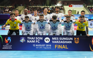 Thái Sơn Nam xuất sắc giành hạng nhì futsal châu Á