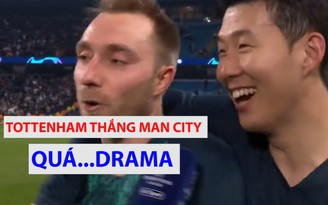 Son Heung-min nói về trận đấu quá “drama” của Tottenham trước Manchester City