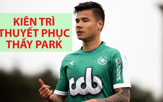 Tiền đạo Việt kiều Alexander Đặng vừa ghi điểm với HLV Park Hang-seo