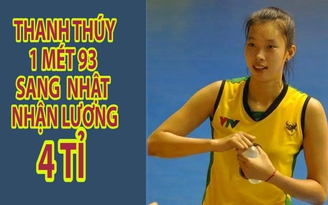 Thanh Thúy 1 mét 93 có thể nhận lương “khủng” 4 tỉ/năm tại Nhật Bản