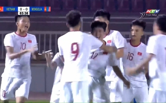 U.19 Việt Nam thắng đậm U.19 Mông Cổ 3-0