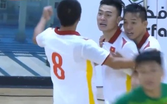 Highlights Việt Nam 1-1 Lebanon: Vào World Cup thật rồi, tuyệt vời futsal Việt Nam!