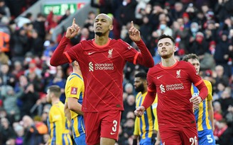 Highlights Liverpool 4-1 Shrewsbury: Dấu ấn đậm nét của Fabinho