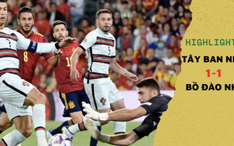Highlights Tây Ban Nha 1-1 Bồ Đào Nha: Hấp dẫn derby bán đảo Iberia