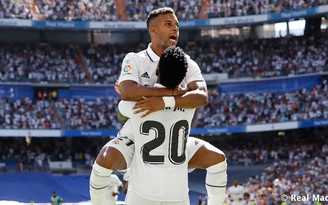 Highlights Real Madrid 2-1 Real Betis: Vinicius và Rodrygo giúp Kền kền trắng dẫn đầu BXH