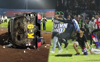 Thảm kịch kinh hoàng nhất lịch sử bóng đá khiến hơn 100 người chết ở Indonesia