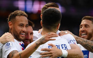 Highlights PSG 4-3 Troyes: 'Tam tấu' Messi - Neymar - Mbappe đều ghi bàn