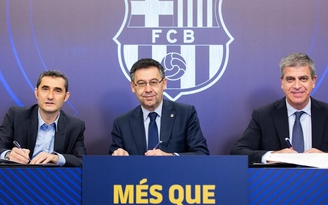 Chỉ gia hạn một năm với Valverde, Barcelona đang thiếu sự tin tưởng?