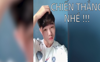 [HOT] Xuân Trường làm clip chúc U.19 HAGL thắng U.19 Hà Nội