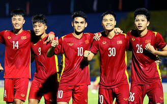 Highlights U.19 Việt Nam 2-1 U.19 Malaysia: Các 'chiến binh sao vàng' tiến thẳng vào chung kết