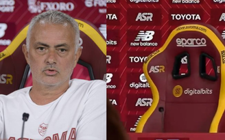 Xem Jose Mourinho gây bất ngờ với màn ẩn thân ngay trong phòng họp báo