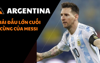 Đường đến World Cup 2022: Argentina - kỳ World Cup cuối cùng của siêu sao Messi