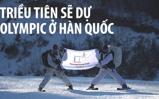 Triều Tiên sẽ tham gia Thế vận hội mùa đông Pyeongchang 2018