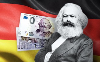Tiền mệnh giá 0 euro cháy hàng nhờ in hình Karl Marx