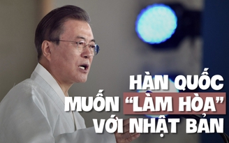 Tổng thống Hàn Quốc đề xuất xoa dịu căng thẳng với Nhật Bản