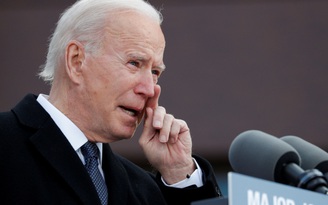 Ông Joe Biden rơi nước mắt tạm biệt quê nhà ra thủ đô nhậm chức tổng thống Mỹ