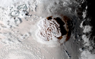 Núi lửa Tonga phun trào hé lộ manh mối quá trình hình thành hành tinh