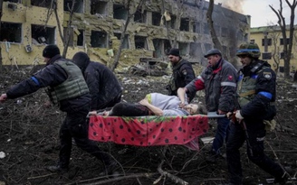 Trưa 10.3: Ukraine tố Nga ném bom vào bệnh viện nhi