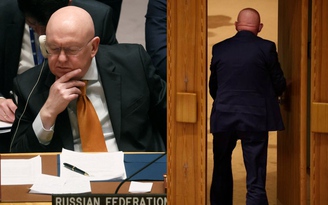 Đại sứ Nga giận dữ rời cuộc họp Hội đồng Bảo an, chỉ trích đại diện EU 'nói dối'