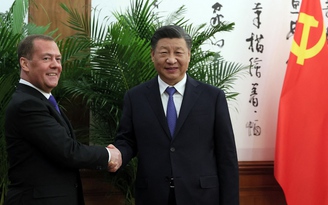 Chủ tịch Trung Quốc Tập Cận Bình gặp lãnh đạo Hội đồng An ninh Nga