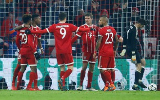 Bayern Munich 5-0 Besiktas: 'Hùm xám' nuốt chửng 'Ó đen'