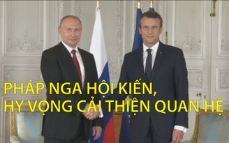 Tổng thống Pháp và Nga hội kiến