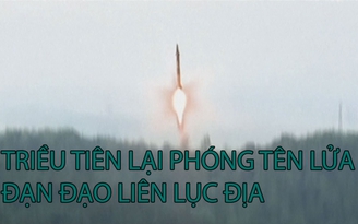 Triều Tiên lại phóng tên lửa đạn đạo liên lục địa