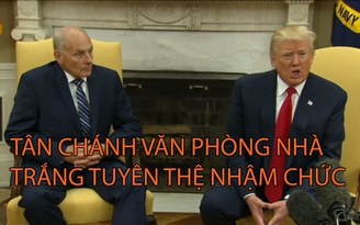 Tân chánh văn phòng Nhà Trắng tuyên thệ nhậm chức