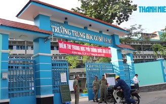 Hà Nội và TP.HCM: Hàng ngàn sinh viên tình nguyện đồng hành cùng thí sinh trong ngày thi đầu tiên THPT quốc gia