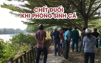 Dắt con đi thả cá phóng sinh, mẹ ngã xuống sông Rạch Chiếc chết đuối