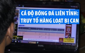 Hàng loạt bị can trong đường dây cá độ bóng đá liên tỉnh bị truy tố