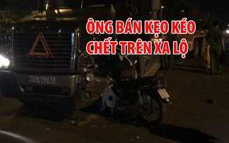 Người đàn ông bán kẹo kéo chết trên Xa lộ Hà Nội vì tai nạn