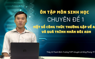 [ÔN THI THPT QUỐC GIA 2021] MÔN SINH HỌC: Chuyên đề 1 - Một số vấn đề thường gặp về ADN và quá trình nhân đôi ADN