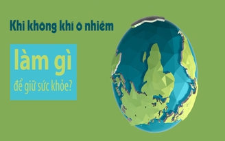 [Khỏe đẹp mỗi ngày] Khi không khí ô nhiễm, làm gì để giữ sức khỏe?