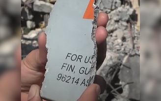 Mảnh bom Mỹ được tìm thấy sau cuộc không kích Yemen
