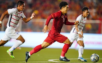 SEA Games: Đức Chinh lập cú đúp vào lưới U.22 Campuchia ngay trong hiệp 1