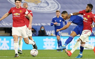 Highlights Leicester 3 - 1 Man United: Fred mắc sai lầm khiến "Quỷ đỏ" bị loại ở tứ kết FA Cup