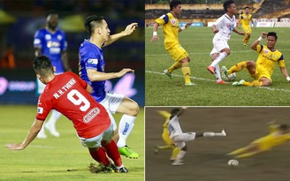 Tổng hợp 5 pha vào bóng rùng rợn của bóng đá Việt Nam