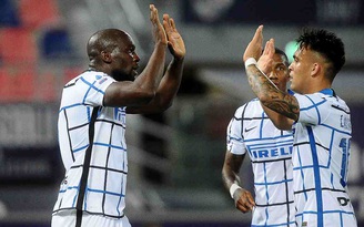 Highlights Bologna 0-1 Inter: Romelu Lukaku giúp Nerazzurri bỏ xa Milan 8 điểm