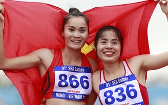 Highlights SEA Games: Nguyễn Thị Huyền vô đối ở đường chạy 400m nữ