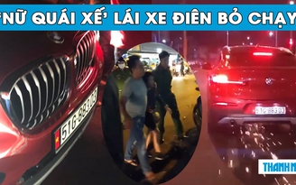 ‘Nữ quái xế’ lái BMW X4 gây tai nạn rồi ‘điên cuồng’ tháo chạy
