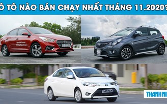 Ô tô nào bán chạy nhất Việt Nam tháng 11.2020?
